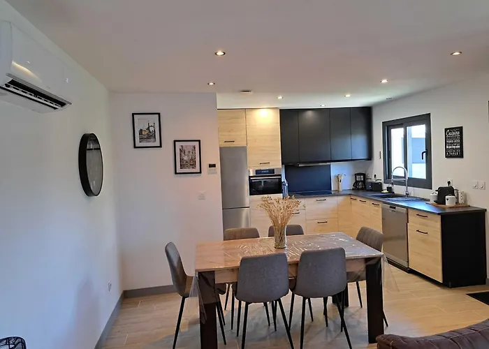 Pacific Green-80M2-Clime-2 Big Suites-Parking Prive 2 Cars-Jardin-Confort